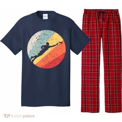 Ultimate Frisbee Retro Distressed Pajama Set