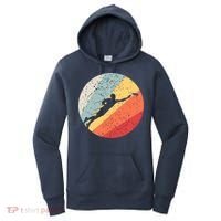 Ultimate Frisbee Retro Distressed Women's Hoodie thumb 0