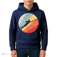 Ultimate Frisbee Retro Distressed Kids Hoodie thumb 4