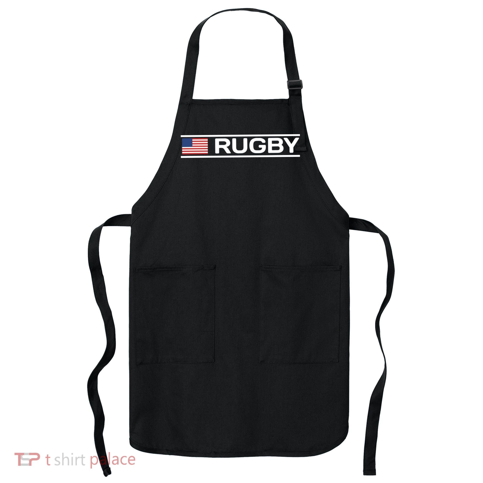 USA Flag Rugby Apron