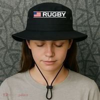 USA Flag Rugby Bucket Hat thumb 3