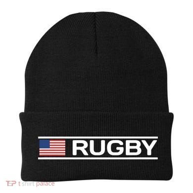 USA Flag Rugby Beanie