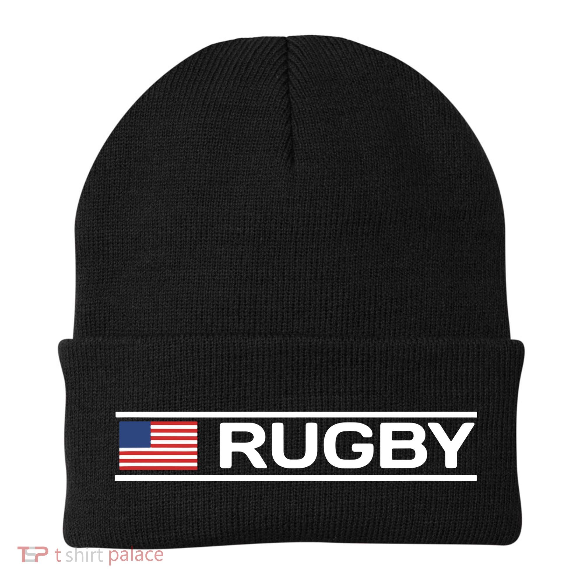 USA Flag Rugby Beanie