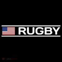 USA Flag Rugby Women's Hoodie thumb 2