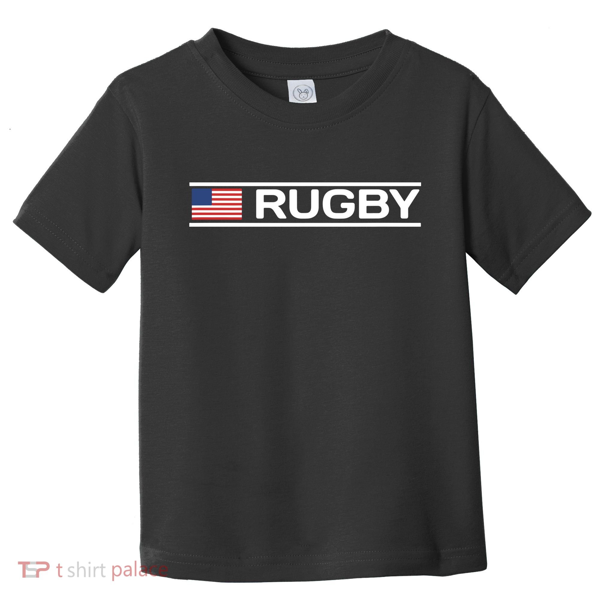 USA Flag Rugby Toddler T-Shirt