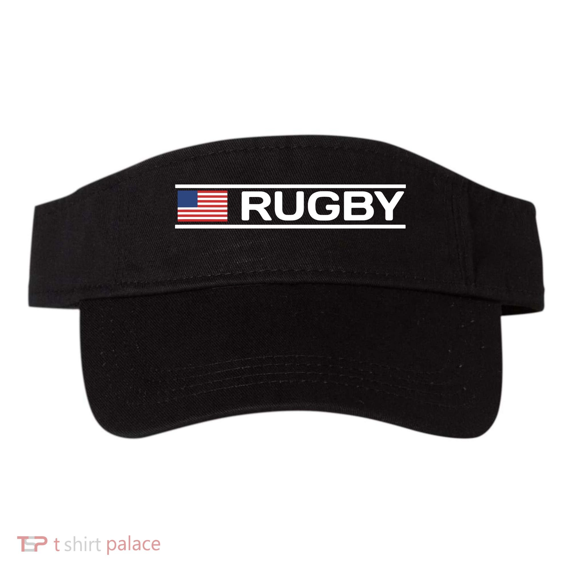 USA Flag Rugby Visor
