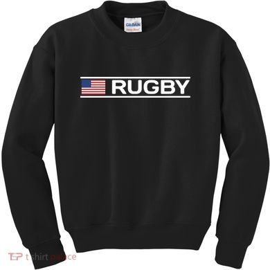 USA Flag Rugby Kids Sweatshirt