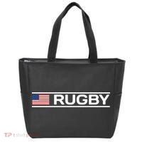 USA Flag Rugby Tote Bag thumb 0