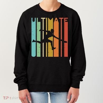 Ultimate Frisbee Retro Player Women's Sweatshirt