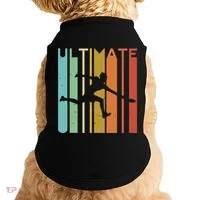 Ultimate Frisbee Retro Player Doggie Tank thumb 0