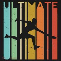 Ultimate Frisbee Retro Player Doggie Tank thumb 4