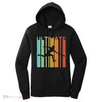 Ultimate Frisbee Retro Player Women's Hoodie thumb 0