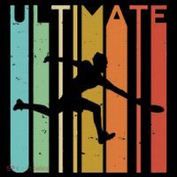 Ultimate Frisbee Retro Player Women's Hoodie thumb 2