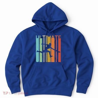 Ultimate Frisbee Retro Player Hoodie