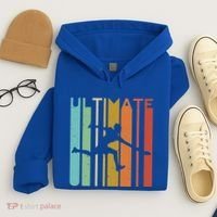 Ultimate Frisbee Retro Player Hoodie thumb 4