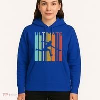 Ultimate Frisbee Retro Player Hoodie thumb 5