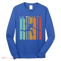 Ultimate Frisbee Retro Player Long Sleeve Shirt thumb 0