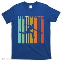 Ultimate Frisbee Retro Player T-Shirt thumb 0