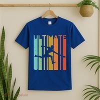 Ultimate Frisbee Retro Player T-Shirt thumb 2
