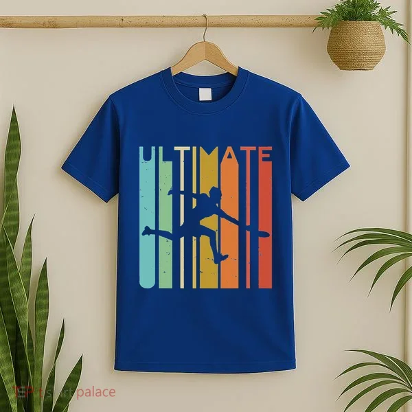 Ultimate Frisbee Retro Player T-Shirt