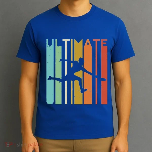 Ultimate Frisbee Retro Player T-Shirt
