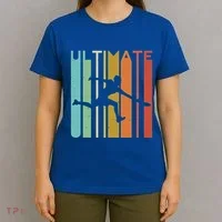 Ultimate Frisbee Retro Player T-Shirt thumb 4
