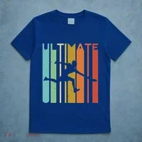 Ultimate Frisbee Retro Player T-Shirt thumb 5