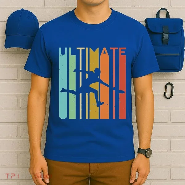 Ultimate Frisbee Retro Player T-Shirt