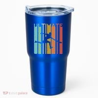 Ultimate Frisbee Retro Player Tumbler thumb 0