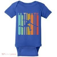 Ultimate Frisbee Retro Player Baby Bodysuit thumb 0