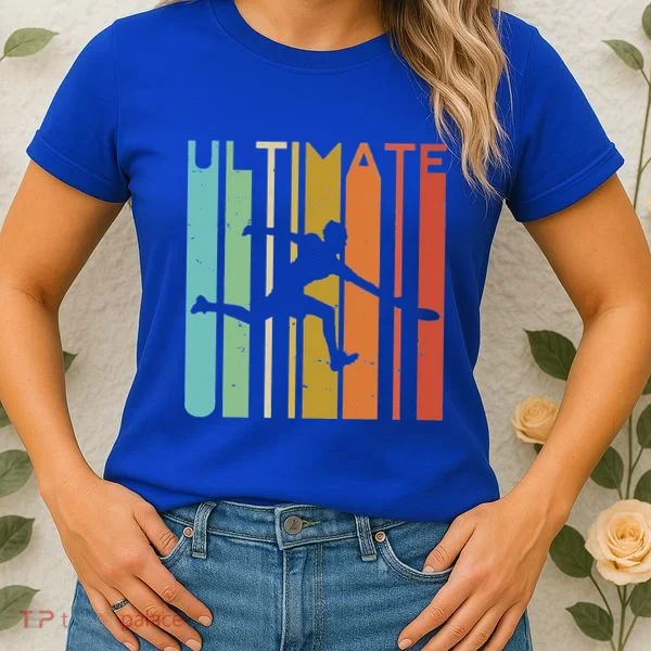 Ultimate Frisbee Retro Player Women's T-Shirt