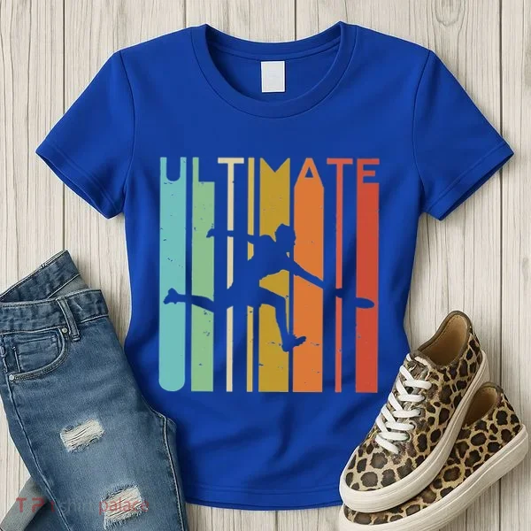 Ultimate Frisbee Retro Player Women's T-Shirt