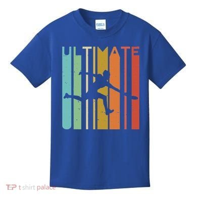 Ultimate Frisbee Retro Player Kids T-Shirt