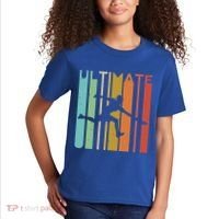 Ultimate Frisbee Retro Player Kids T-Shirt thumb 2
