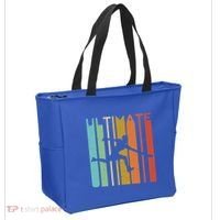 Ultimate Frisbee Retro Player Tote Bag thumb 2