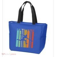 Ultimate Frisbee Retro Player Tote Bag thumb 3