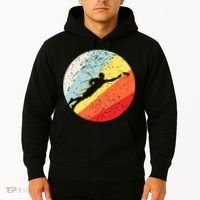 Ultimate Frisbee Retro Distressed Hoodie thumb 2