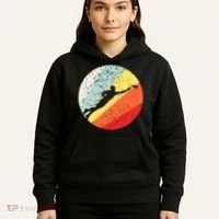Ultimate Frisbee Retro Distressed Hoodie thumb 5