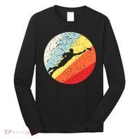 Ultimate Frisbee Retro Distressed Long Sleeve Shirt thumb 0