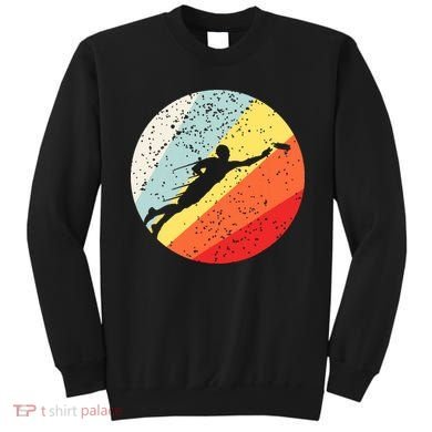 Ultimate Frisbee Retro Distressed Sweatshirt