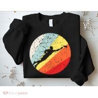 Ultimate Frisbee Retro Distressed Sweatshirt thumb 2