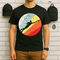 Ultimate Frisbee Retro Distressed T-Shirt thumb 6