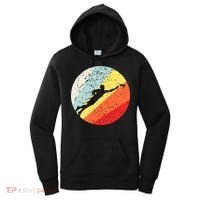 Ultimate Frisbee Retro Distressed Women's Hoodie thumb 0