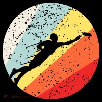 Ultimate Frisbee Retro Distressed Baby Bodysuit thumb 2