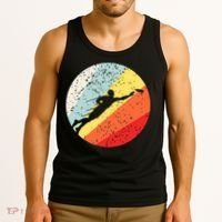 Ultimate Frisbee Retro Distressed Tank Top thumb 3