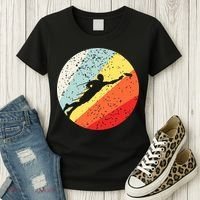 Ultimate Frisbee Retro Distressed Women's T-Shirt thumb 3