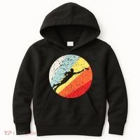 Ultimate Frisbee Retro Distressed Kids Hoodie thumb 0