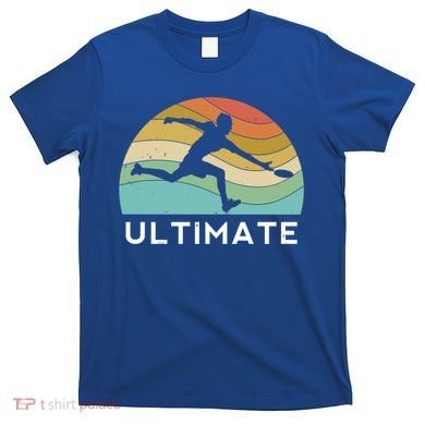 Ultimate Frisbee Retro Player Flying Disc Throwing Meaningful Gift T-Shirt
