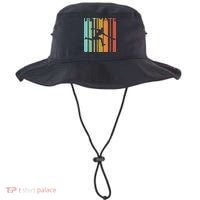 Ultimate Frisbee Retro Player Flying Disc Throwing Bucket Hat thumb 0
