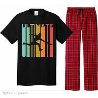 Ultimate Frisbee Retro Player Flying Disc Throwing Pajama Set thumb 0
